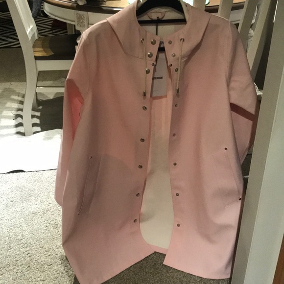 Stutterheim Jackets & Blazers - Pink Rain Coat